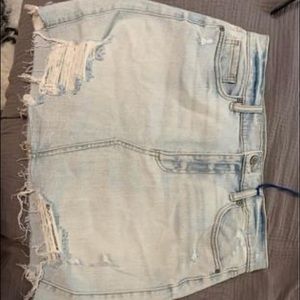 Denim skirt